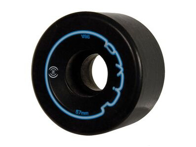 Riedell Sonar Riva Wheels 96a Black  click to zoom image