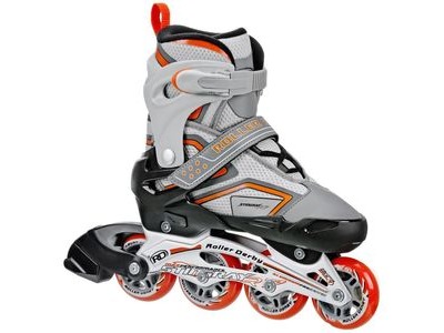 Roller Derby Stingray R7 Adjustable Grey/Orange