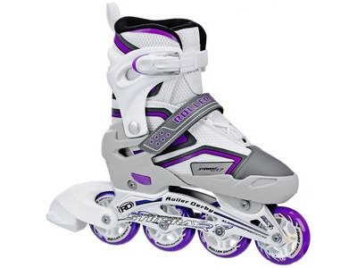 Roller Derby Stingray R7 Adjustable White/Lilac