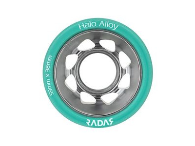 Radar Halo Alloy Wheels  Teal 95a  click to zoom image