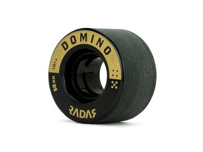 Radar Domino Wheels  Black/Gold 101A  click to zoom image