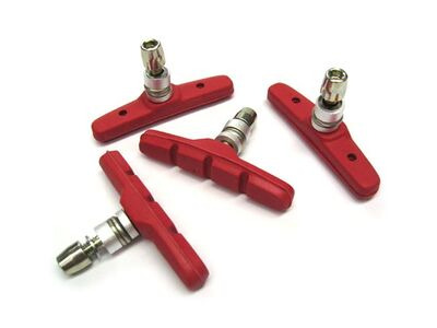 BCC BULK V-Brake Blocks - " A.K. Type Fit Red click to zoom image