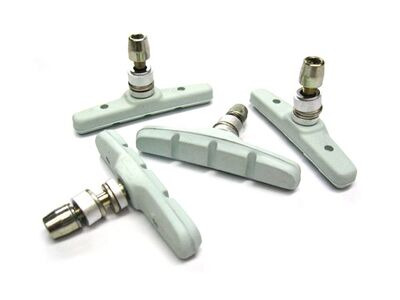 BCC BULK V-Brake Blocks - " A.K. Type Fit White click to zoom image