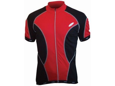 Lusso Coolite Jersey short sleeve M Red  click to zoom image