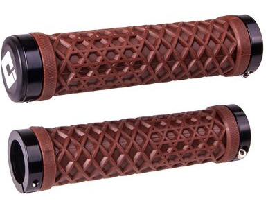 ODI Vans Lock on grips  Chocolate  click to zoom image