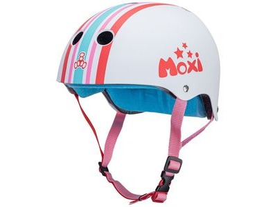 Moxi Helmet, Triple 8 SweatSaver -Stripey 