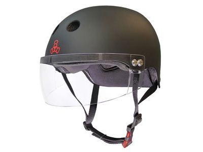 Triple Eight Sweatsaver Cert Visor Black