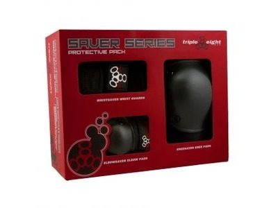 Triple Eight Saver Series Black Pads 
