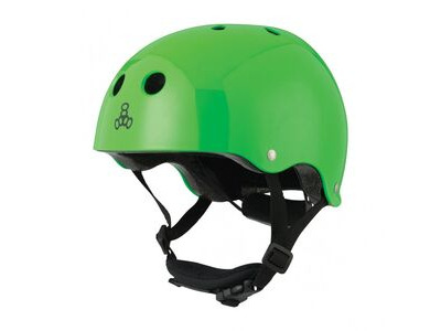 Triple Eight Youth Lil 8 Helmets Y YOUTH Glossy Green  click to zoom image
